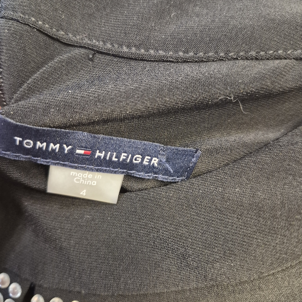 Tommy Hilfiger Black Dress with Beaded Details - Picture 5 of 9